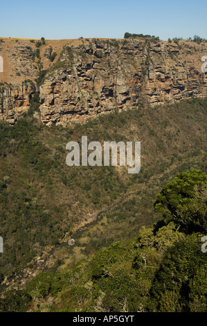 Fiume Umzimkulwane, Oribi Gorge Riserva Naturale, KwaZulu Natal, Sud Africa Foto Stock