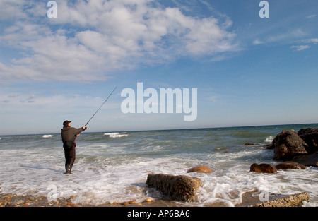 Montauk NY 051403 rotelle di surf a Montauk Gordon M concedere foto Foto Stock