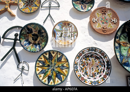 Spagna almeria ceramica a Nijar Foto Stock