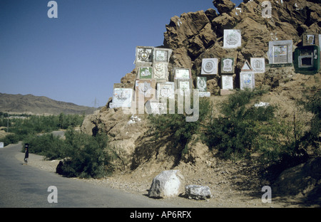 Il Pakistan Caption locale Khyber Pass Regimental badges Foto Stock