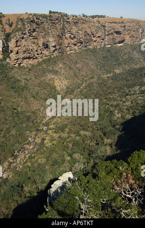 Fiume Umzimkulwane, Oribi Gorge Riserva Naturale, KwaZulu Natal, Sud Africa Foto Stock