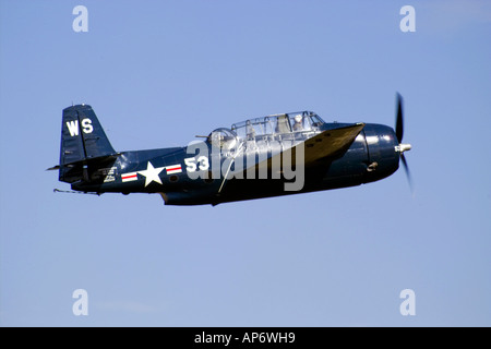 TBM Avenger in volo Foto Stock