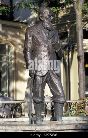 Statua di George Bernard Shaw in Niagara sul lago Foto Stock