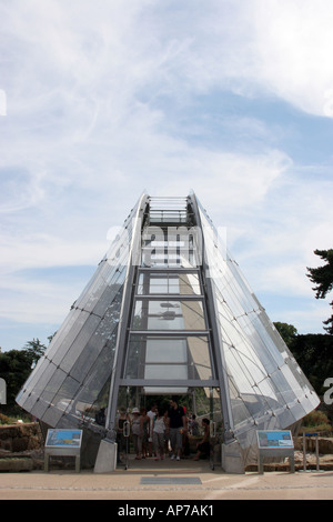 La Davies Casa Alpina aperto nel Marzo 2006 presso i Giardini di Kew in Surrey, Londra Foto Stock