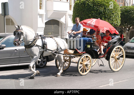 Mijas Spagna Estate 2006 Foto Stock