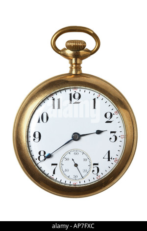Il vecchio orologio da tasca Foto Stock
