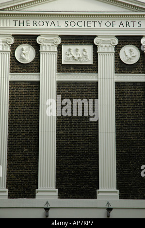 Royal Society of Arts edificio RSA in John Adam Street London Inghilterra England Foto Stock