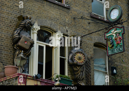 I tre Re Magi public house in Clerkenwell London REGNO UNITO Foto Stock