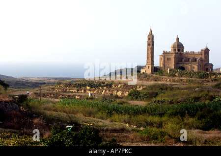 Del Santuario Nazionale della Vergine di Ta' Pinu, Gozo, Malta. Foto Stock
