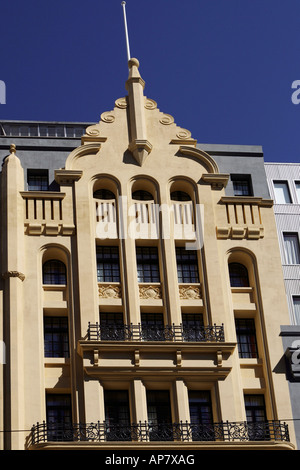 Edificio Art Deco Victoria sobborgo, Melbourne, Australia Foto Stock