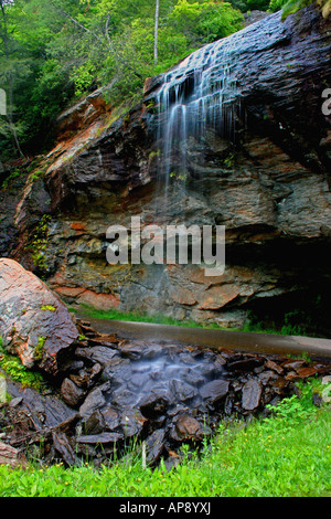 Bridal Veil Falls, Highland Carolina del Nord Foto Stock