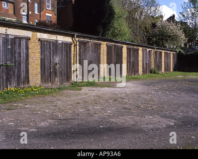 Lock-up garage Foto Stock