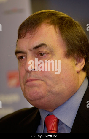 John Prescott MP Partito laburista britannico uomo politico ed ex ministro del governo Foto Stock