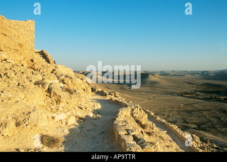 Il deserto del Negev in Israele Foto Stock