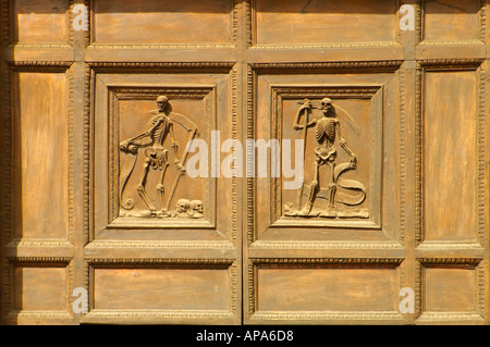 Santa Maria Grazia porta morte Sansepolcro Toscana Italia Foto Stock