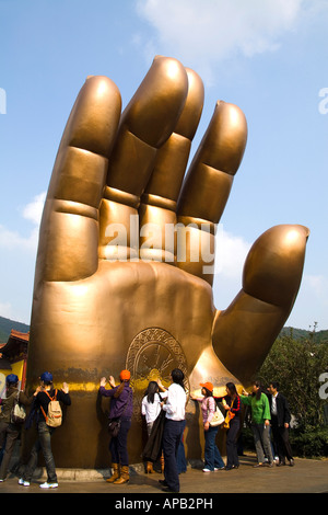 Buddha Lingshan Wuxi Foto Stock