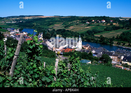 Wormeldange, Mosella, Lussemburgo Foto Stock