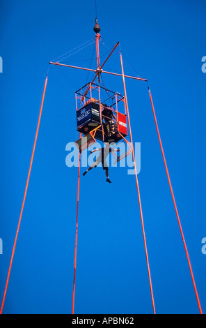 Scad Jumping in Germania Foto Stock