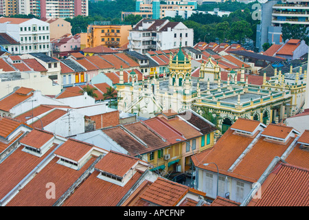 Masjid Abdul Gaffoor moschea Little India di Singapore Foto Stock