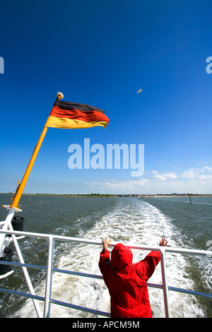 Langeoog Isola, Orientale Isole Frisone, Germania Foto Stock