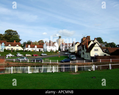 Villaggio Finchingfield in lingua inglese della contea di Essex. Foto Stock