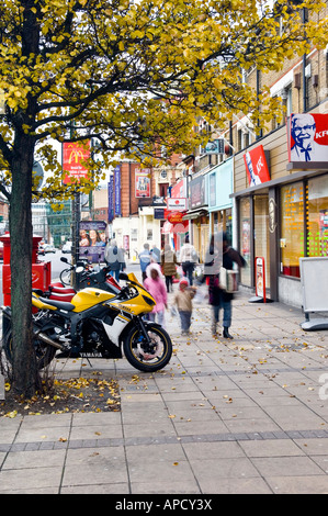 Wimbledon Town Center Wimbledon Greater London Inghilterra England Regno Unito Foto Stock