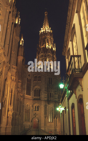 Kathedrale, Arucas, Gran Canaria, Kanarische Isole Spanien Foto Stock