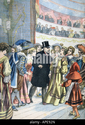 Stampa/media, riviste, 'le Petit Journal', Paris, 13 volume, numero 630, supplemento illustrato, domenica 14 dicembre 1902, illustrazione, 'Hypnosis', , Foto Stock