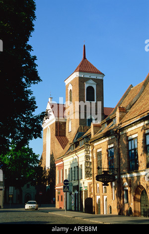 Cattedrale di Kaunas, la Town Hall Square, Kaunas, Lituania Foto Stock