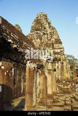 Torre presso il Bayon Foto Stock