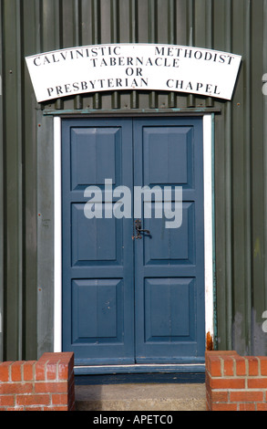 Calvinistic Methodist Tabernacolo o Cappella presbiteriana a Garndiffaith South Wales UK GB Foto Stock