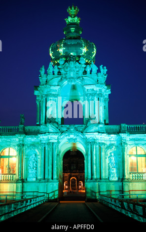 Zwinger Dresda in Sassonia Germania Foto Stock
