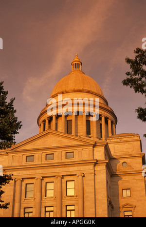 State Capitol a Little Rock Arkansas USA Foto Stock