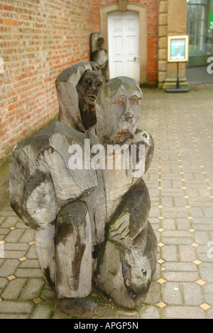 Rufford abbazia e Mill Country Park la Foresta di Sherwood a Ollerton Nottinghamshire Inghilterra GB UK 2008 Foto Stock