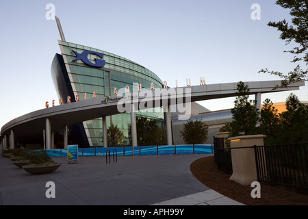 Acquario di Georgia esterno nel centro di Atlanta in Georgia Foto Stock