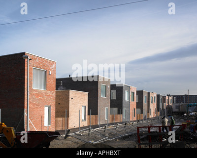 Piercy Street alloggi sociali, Manchester. Architetto: Demetz Forbes Knight Foto Stock