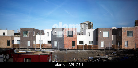 Piercy Street alloggi sociali, Manchester Architetto: Demetz Forbes Knight Foto Stock