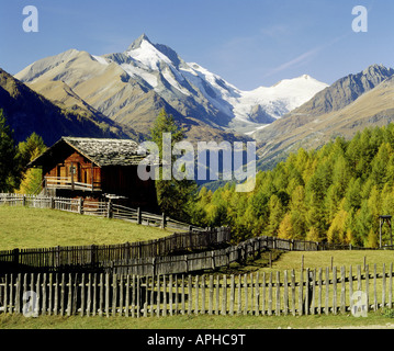 Geografia / viaggi, Austria, Carinzia, paesaggi, Großglockner, ghiacciaio strada di Franz-Joseph-Hoehe, mountainrange, Europa, la Foto Stock