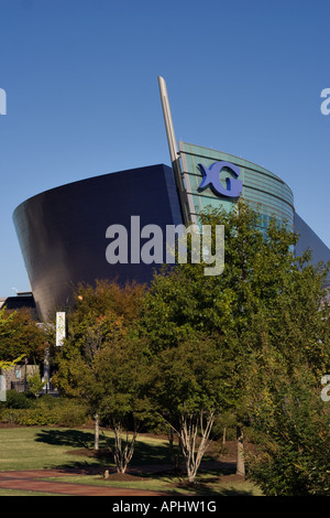 Acquario di Georgia esterno nel centro di Atlanta in Georgia Foto Stock