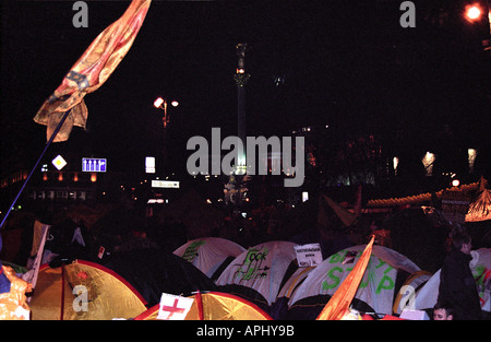 La Rivoluzione arancione, Maydan Nezaleznosty, Yuschenko, Ucraina, Ukrania, Kiev, Kyiv, 2004, Timoshenko, Yanukovich, democrazia Foto Stock