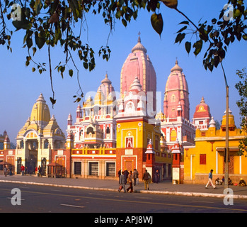 Lakshmi Narayan Temple, Delhi, Uttar Pradesh, India Foto Stock