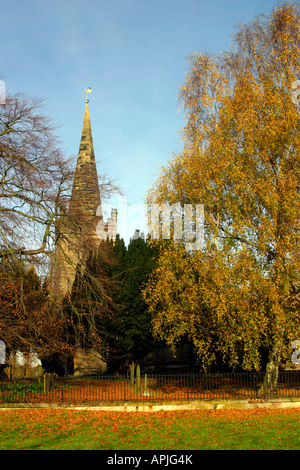 St Edmunds Chiesa Parrocchiale, Holme Pierrepont, Nottinghamshire, Regno Unito Foto Stock