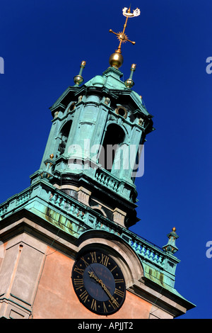 Close up dettaglio della Storkyrkan Foto Stock