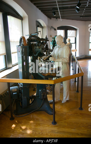 Museo della calzatura Lynn Heritage State Park Lynn Massachusetts Foto Stock