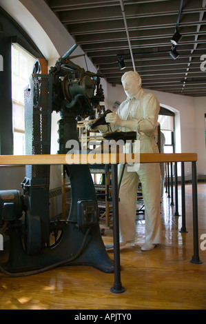 Museo della calzatura Lynn Heritage State Park Lynn Massachusetts Foto Stock