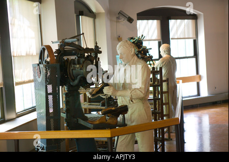 Museo della calzatura Lynn Heritage State Park Lynn Massachusetts Foto Stock