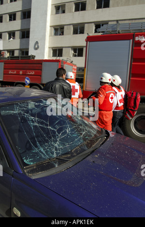 pubblica sicurezza Foto Stock