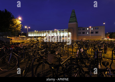 Una vista di detto Business School Oxford di notte Foto Stock