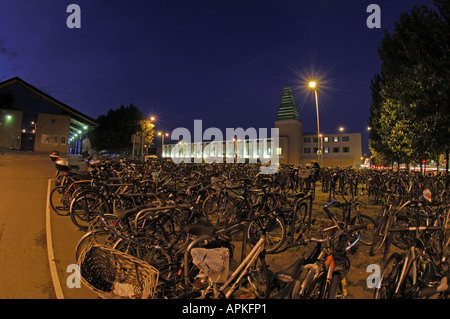 Una vista di detto Business School Oxford di notte Foto Stock