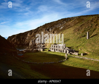 Porth Llanlleiana cava. Anglesey North Wales Foto Stock